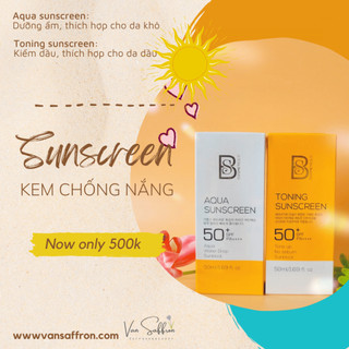 Kem chống nắng bs cosmetics spf50+ pa++++ 50ml