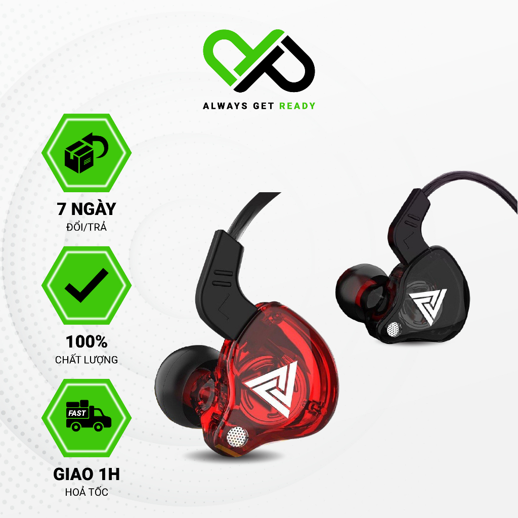 Tai Nghe Chống Ồn QKZ AK6 PRO Bass Siêu Khủng, Âm Thanh Cực Đỉnh, Giải Trí Chơi Game Siêu Thích