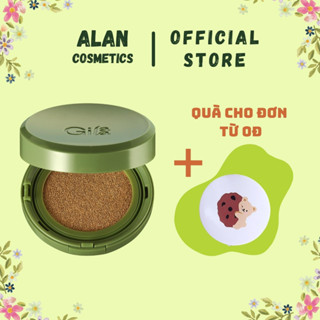 [Authentic] Siêu Phấn Nước Che Phủ (Gilaa) Glamrr Q Vegan Super Cover Cushion SPF50+/PA+++ (1 lõi x 15g)
