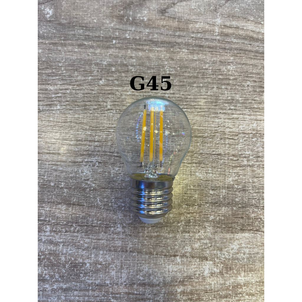 Bóng đèn led trang trí Edison siêu tiết kiệm điện dùng được ngoài trời đuôi E27, bóng led Edison giả sợi đốt G45- A60...