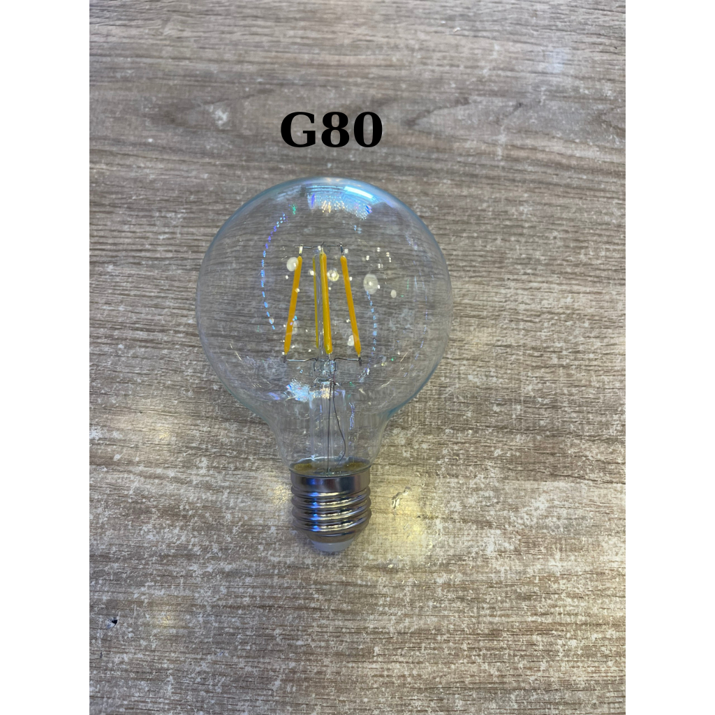 Bóng đèn led trang trí Edison siêu tiết kiệm điện dùng được ngoài trời đuôi E27, bóng led Edison giả sợi đốt G45- A60...