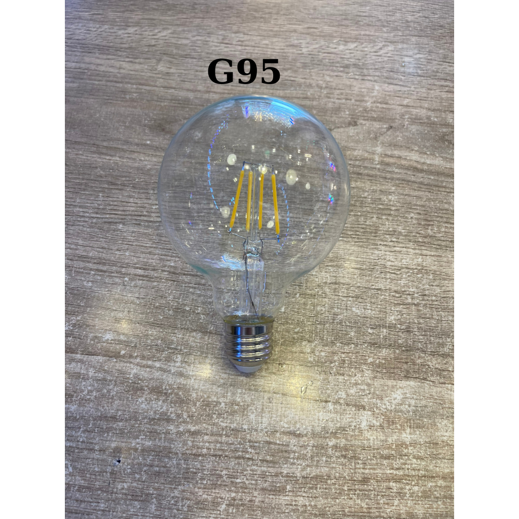 Bóng đèn led trang trí Edison siêu tiết kiệm điện dùng được ngoài trời đuôi E27, bóng led Edison giả sợi đốt G45- A60...