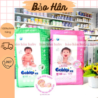 Bỉm Dán Quần cao cấp Goldgi X5 đủ size Nb92 S84 M66 M60 L48 XL44 XXL32