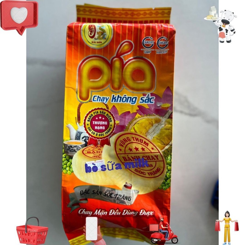 Bánh pía chay Đất Phương Nam, hộp 4 cái