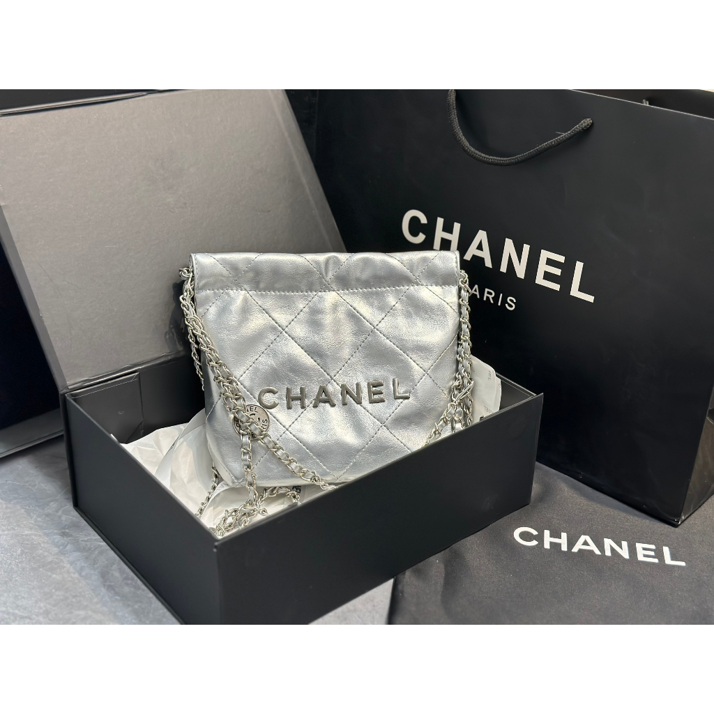 Túi Chan hobo bag mini new size18cm fullbox nam châm túi vải như ảnh kèm ảnh thật tự chụp