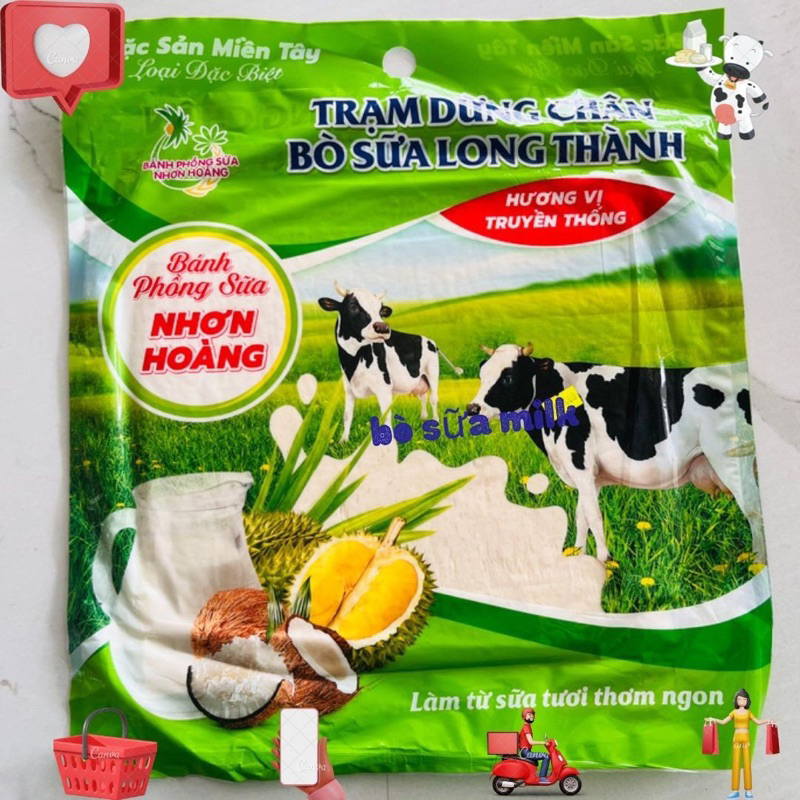Bánh tráng sữa Trạm dừng chân bò sữa Nhơn Hoàng