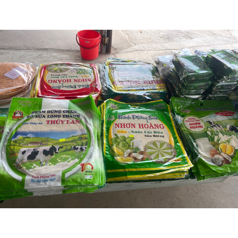 Bánh tráng sữa Trạm dừng chân bò sữa Nhơn Hoàng