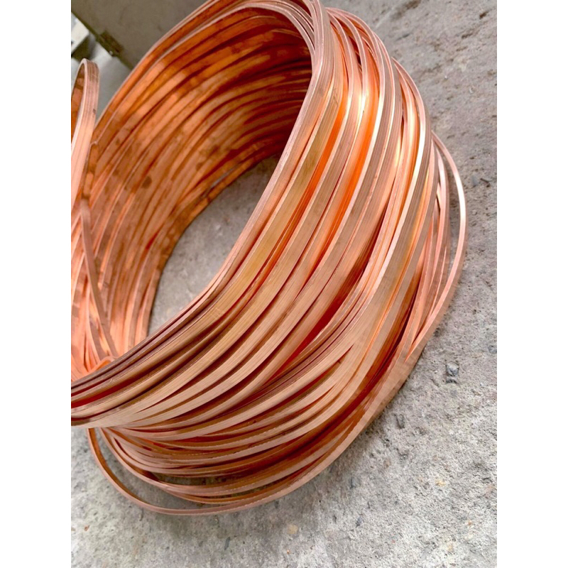 Thanh đồng đỏ 7mm x 3mm  dài 1m -2m-3m