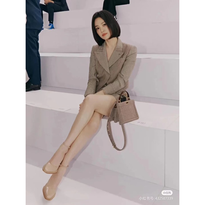 Giày Cao Gót Song Hye Kyo Trơn Basic Tôn Dáng Thanh Lịch