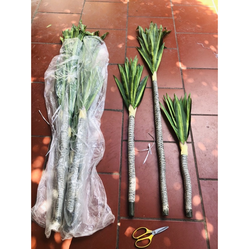 CÂY GIẢ 🌺 CÂY THIẾT MỘC LAN 3 THÂN CAO 1,7m