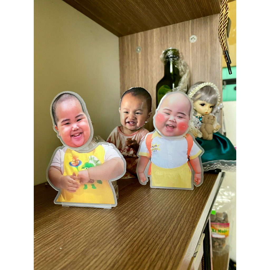 Standee Lắc Lư In Hình Theo Yêu Cầu Cho Bé, Để Bàn Làm Việc, Đê Xe ôTô, Để Bàn Học Tập....