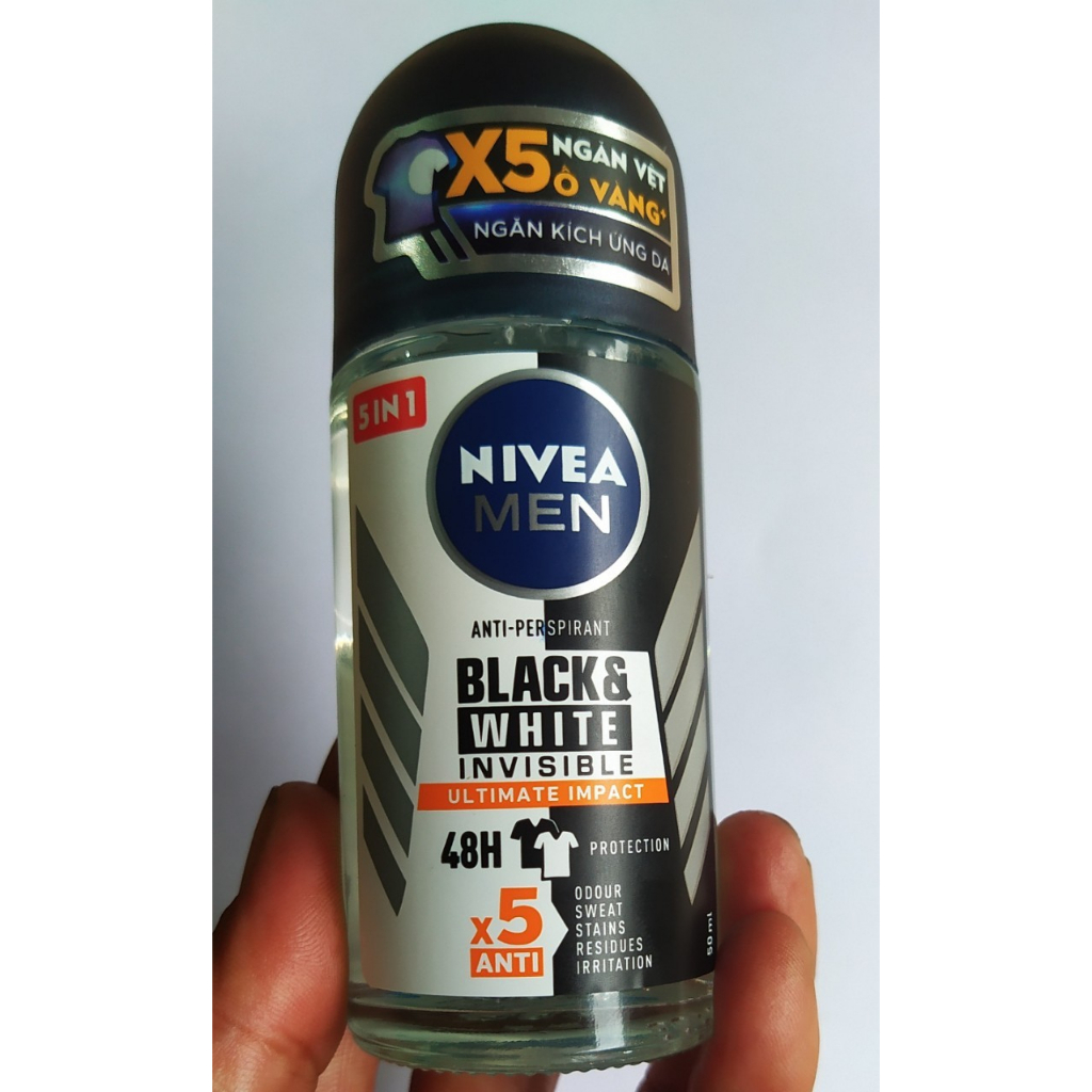 Lăn khử mùi nam Nivea men 50ml Lăn nách nam