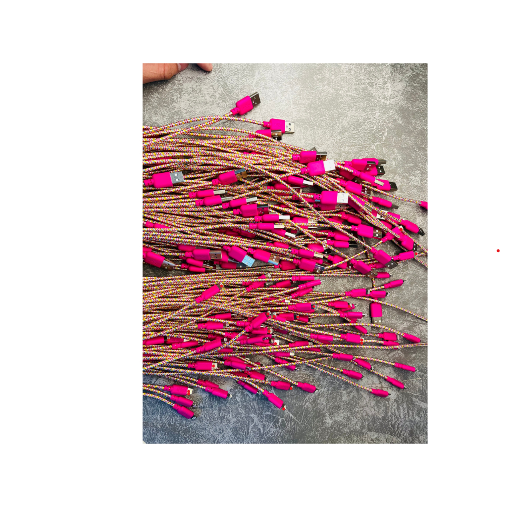 Cáp sạc nhanh IHip thương hiệu Mỹ bọc dù siêu bền dài 1,8m chip C48. New nobox