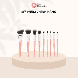 Bộ cọ BH Cosmetics  Rose Quartz - 9 Piece Brush Set