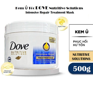 Kem Ủ Dove Nutritive Solution Intensive Repair 500g Phục Hồi Hư Tổn Cao Cấp