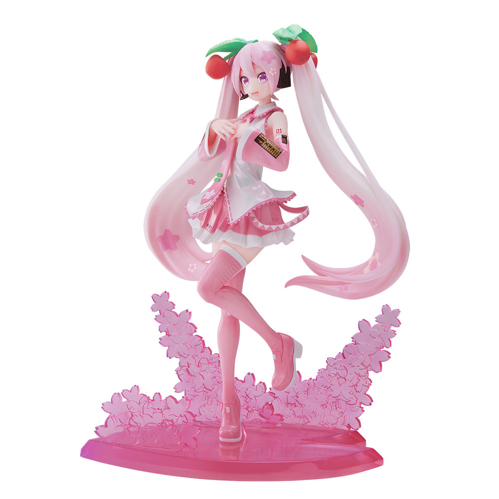 MÔ HÌNH CHÍNH HÃNG HATSUNE MIKU - Vocaloid - Luminasta - Sakura Miku 2023 Figure
