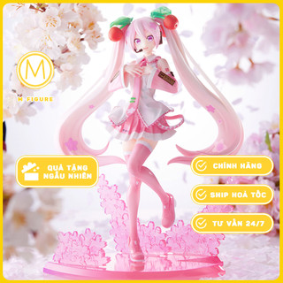 Mô hình chính hãng hatsune miku - vocaloid - luminasta - sakura miku 2023 figure