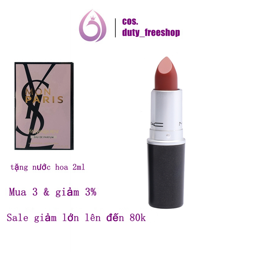 Son Mac Powder Kiss,thỏi son lì Mac với độ bám màu tốt
