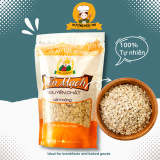 Yến mạch cán dẹp túi 500g nhập khẩu úc chính hãng mr johnny