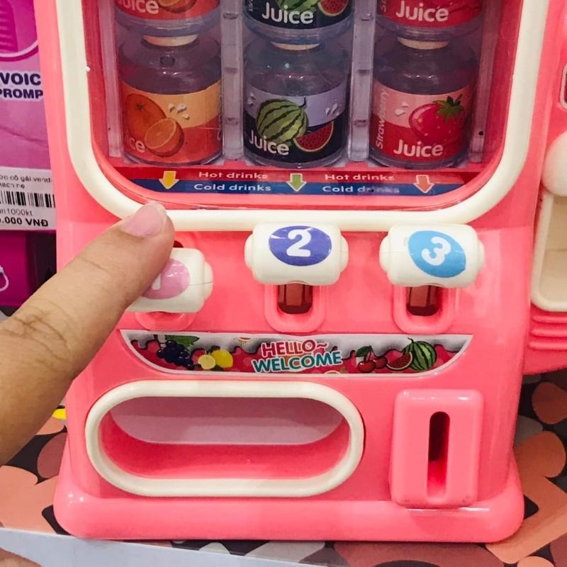 Đồ Chơi Máy Bán Nước Vending Machine Có Nhạc