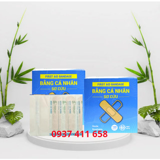 Băng Cá Nhân Sơ Cứu Đục- Vô trùng, thoáng khí Hộp 100 miếng