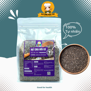 Hạt Chia Hữu Cơ Túi 1kg, Hạt Chia Giảm Cân An Toàn Chính Hãng