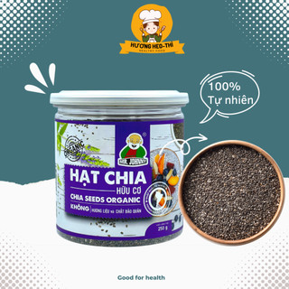 Hạt Chia hữu cơ Hộp 250g, Hạt Chia Giảm Cân An Toàn, Chính Hãng Mr Johnny