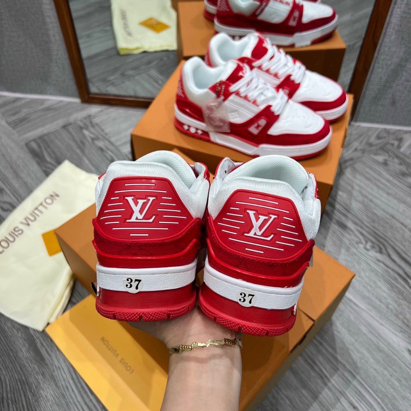 Giày Louis Vuitton LV Đỏ bao chất, hot hit dành cho nam nữ - thanggiaychina