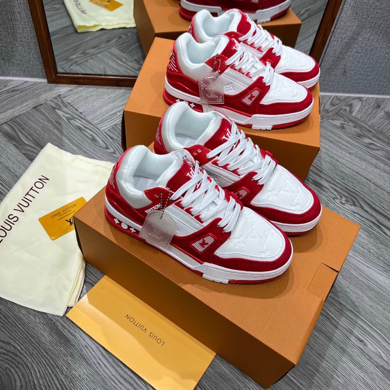 Giày Louis Vuitton LV Đỏ bao chất, hot hit dành cho nam nữ - thanggiaychina