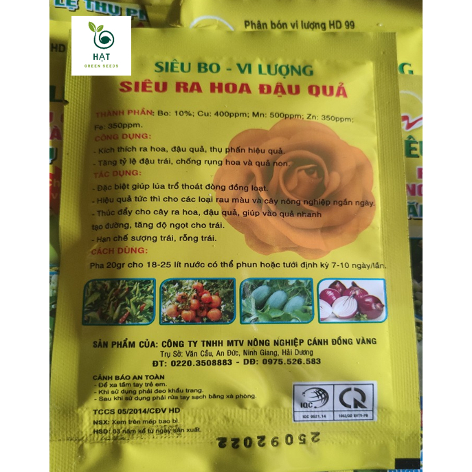 SIÊU BO - VI LƯỢNG  20gr