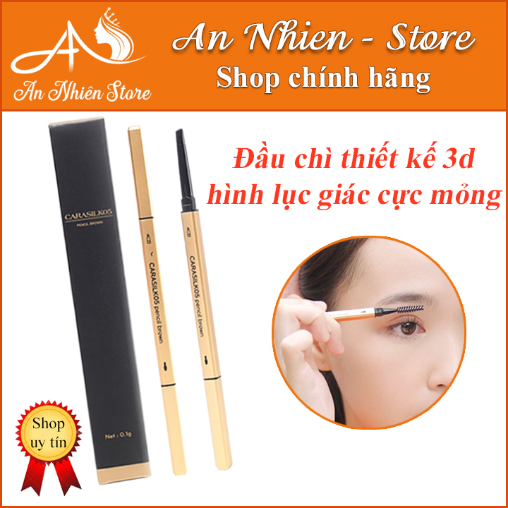 Chì kẻ mày tạo khối Laco Carasilk 05