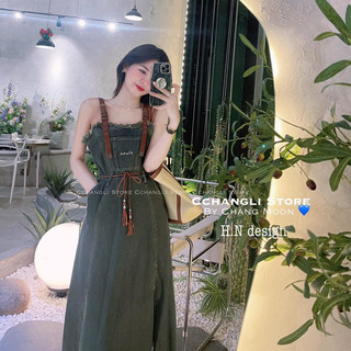 Váy yếm jean