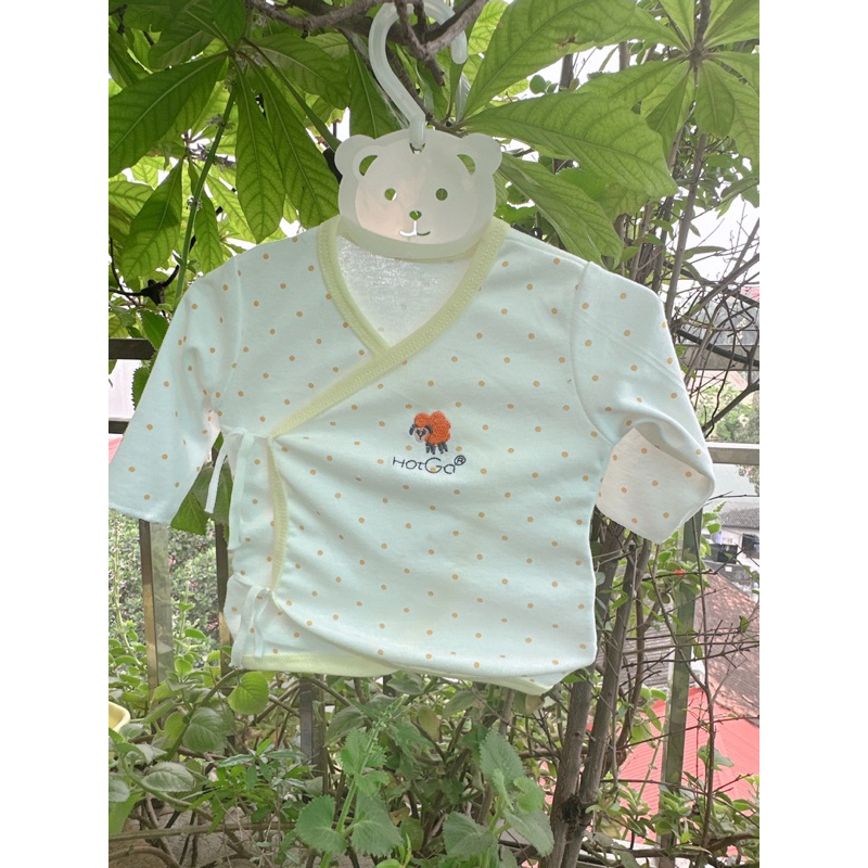 Áo sơ sinh cột dây chất cotton  Hotga cho bé