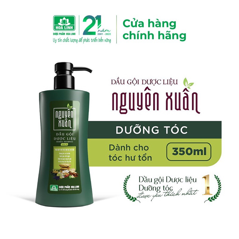 DẦU GỘI DƯỢC LIỆU NGUYÊN XUÂN (350ML)