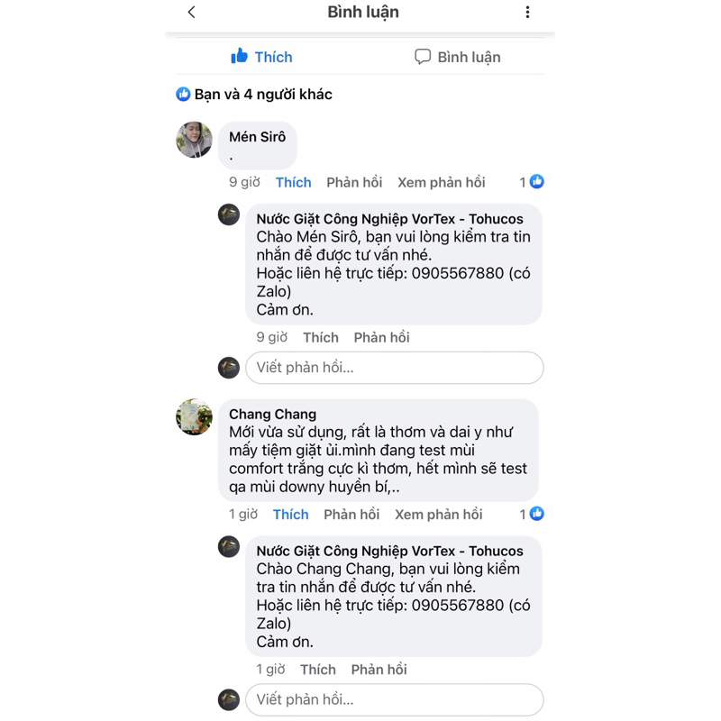 Tinh dầu xịt thơm quần áo hương comfort 500ml