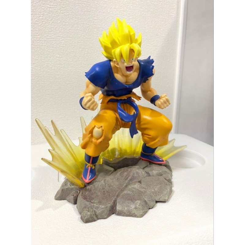 Mô hình Dragon Ball Z - Goku Ssj vận nội công chính hãng