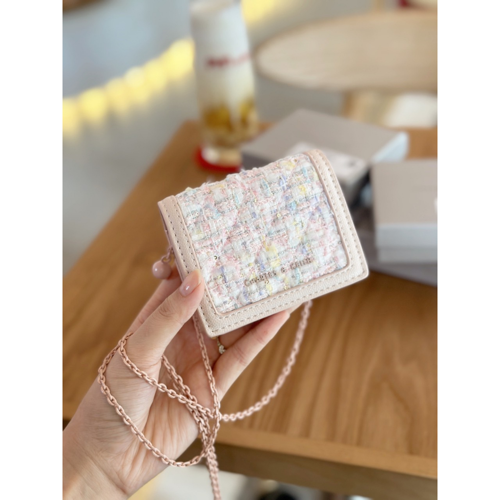 {hàng chuẩn}Ví ck mini trám bo viền hàng xuất dư 1:1 fullbox #TX029