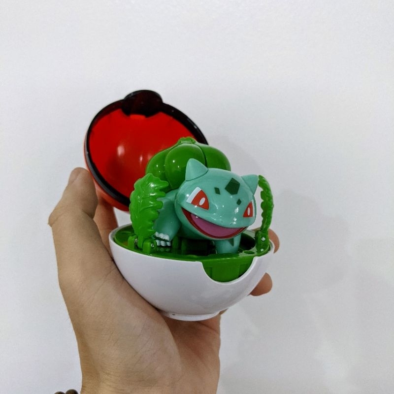 Mô hình Pokemon Pokeball Bulbasaur ếch kỳ diệu