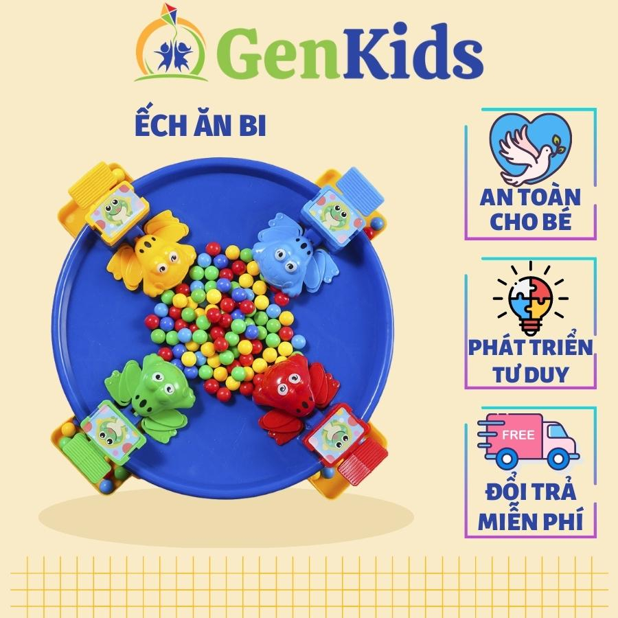 Đồ chơi ếch ăn bi, Trò chơi ếch ăn kẹo vui nhộn đồ chơi thông minh cho bé trai, bé gái GenKids