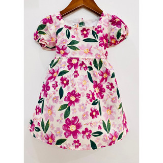 VÁY HOA GIẤY HỞ LƯNG 8 - 20 kg