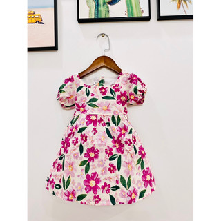 VÁY HOA GIẤY HỞ LƯNG 8 - 20 kg