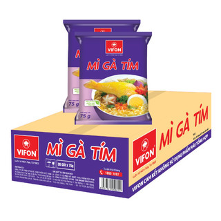 Mì gà tím Vifon (30gói × 75g)