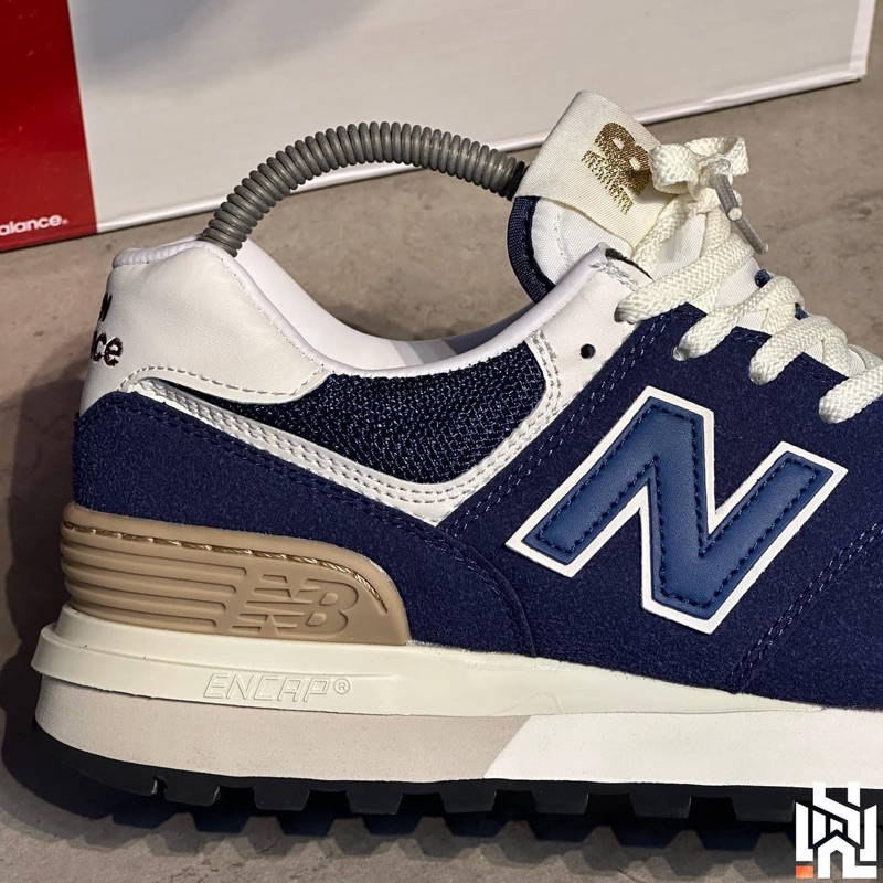 Giày sneaker 574 legancy xanh than