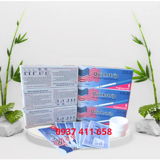Que Thử Thai QuickStrip Lá Cờ- Phát hiện thai nhanh chóng- đơn giản- chính xác