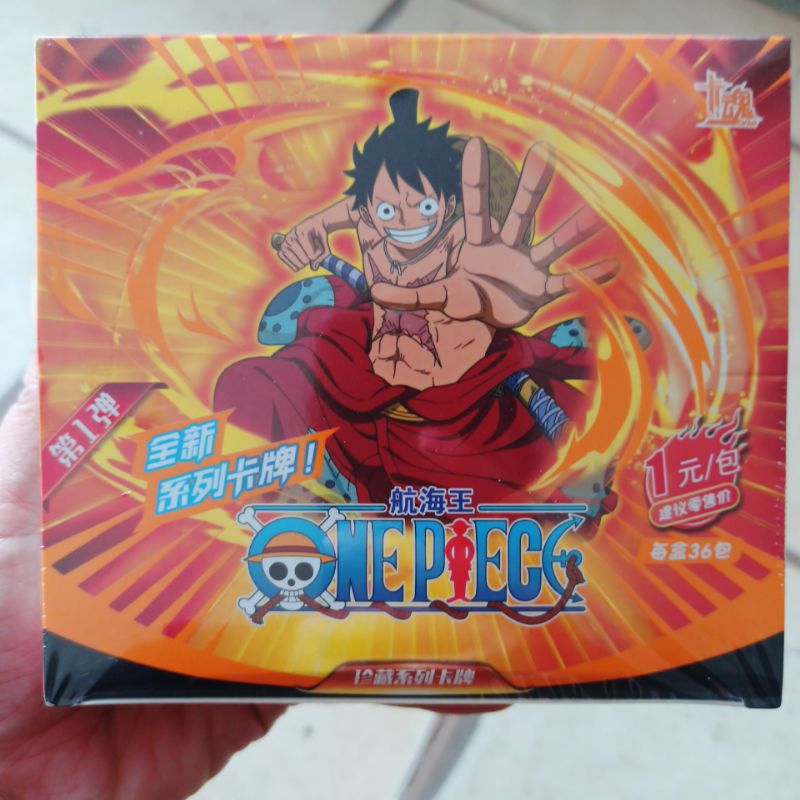 Hộp 36 Gói giao mẫu ngẫu nhiênThẻ Bài Hải Tặc One Piece Thẻ Vip
