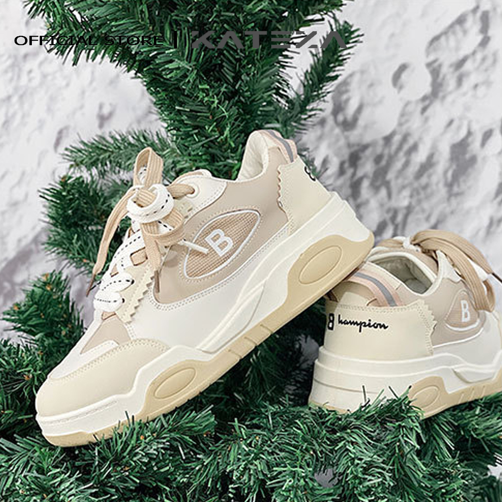 Giày sneaker độn đế cao cấp cho nam chữ B tôn dáng êm chân thiết kế năng động trẻ trung size từ 39 đến 44 MS85