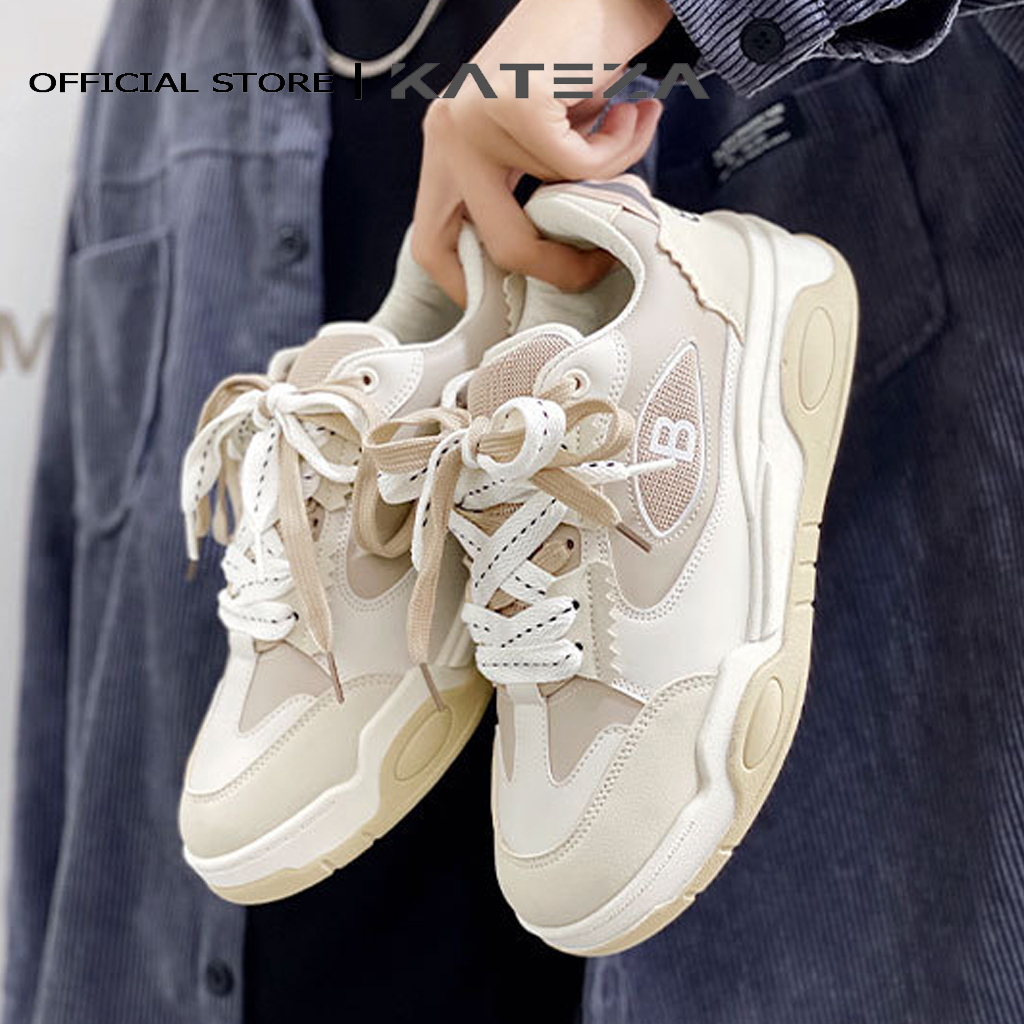 Giày sneaker độn đế cao cấp cho nam chữ B tôn dáng êm chân thiết kế năng động trẻ trung size từ 39 đến 44 MS85