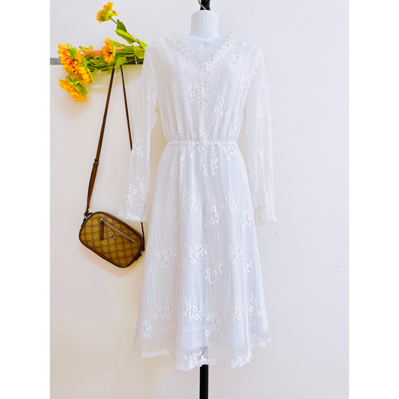 Đầm Ren Đi Tiệc, Công Sở, Hãng E& LY, #2hand