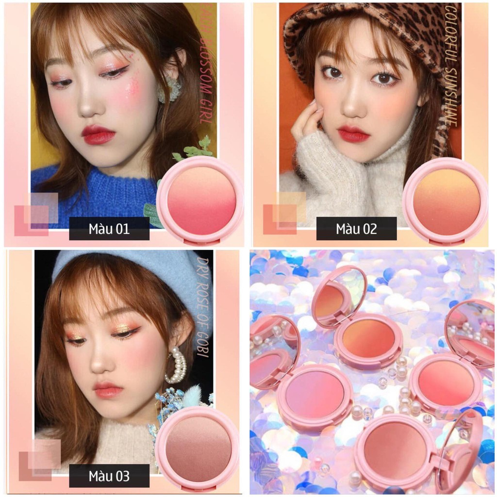 Phấn má hồng NOVO dạng loang Novo Pretty For You Silky Rouge