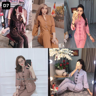 SET ĐỒ LAM ĐI CHÙA CAO CẤP d07